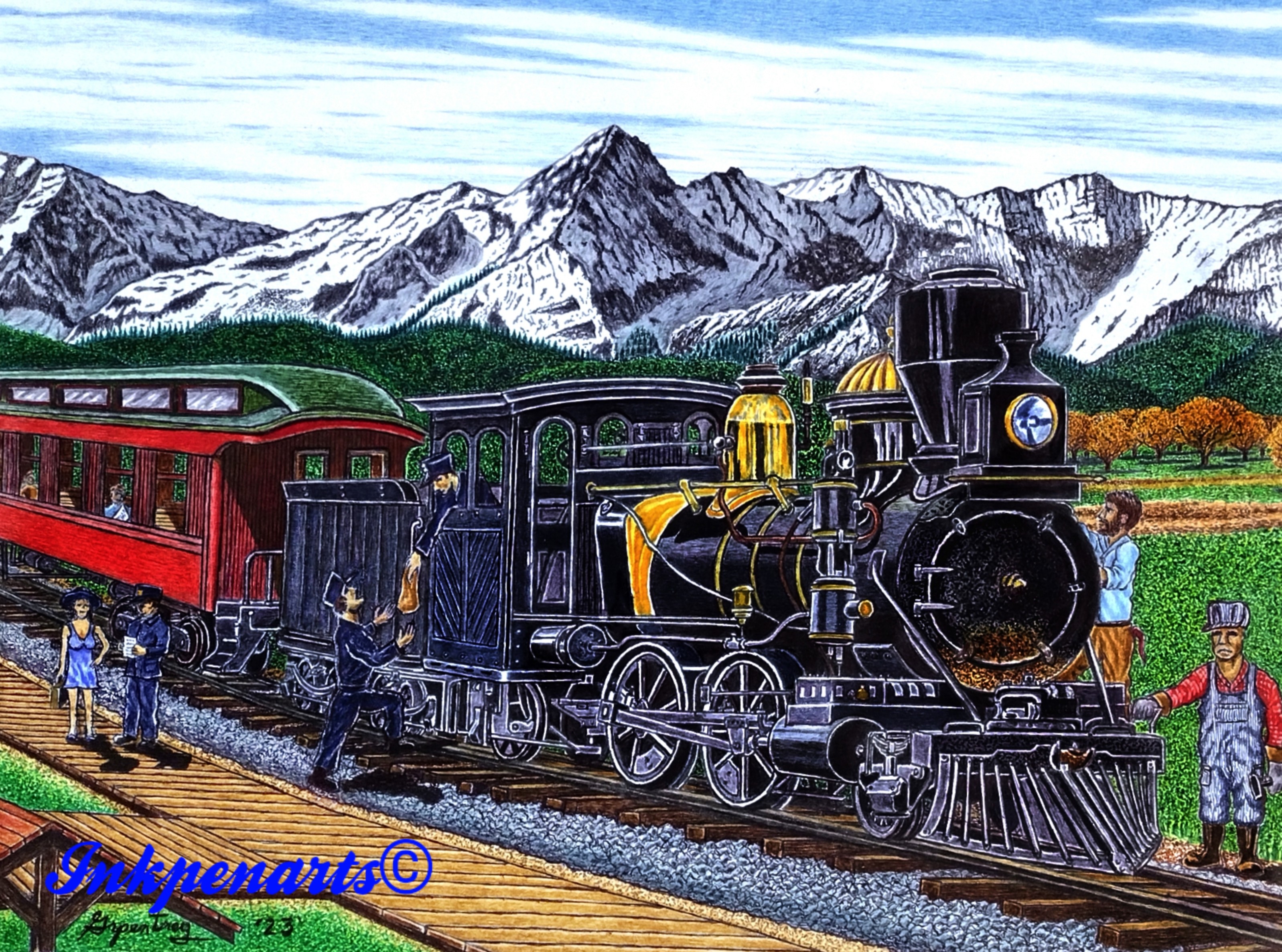 Pen and Ink rendering